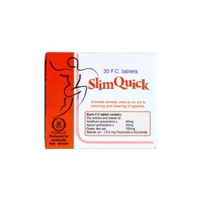 قرص لاغری اسلیم کوئیک گل دارو (قرص slim quick)