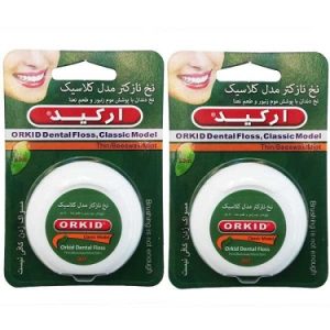 خرید نخ دندان موم و نعنا ارکید