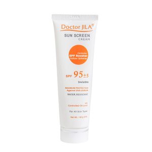 خرید کرم ضدآفتاب حاوی کره پلیمری با چربی کنترل شده SPF95 دکتر ژیلا