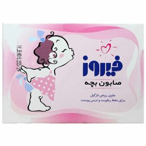 صابون بچه کلاسیک فیروز با روغن نارگیل و لانولین برای پوست لطیف کودکان