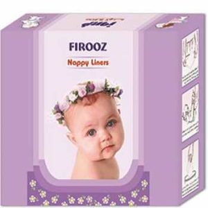 کهنه بچه فیروز سایز متوسط بسته 5 عددی، نرم و پنبه‌ای