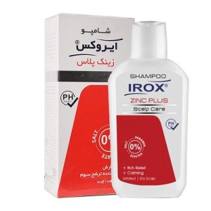 خرید شامپو زینک پلاس ضد شوره مو چرب - ایروکس