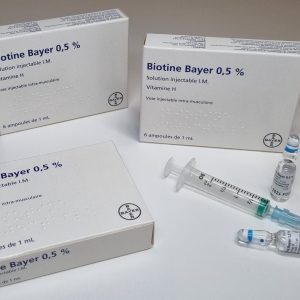 خرید آمپولهای بیوتین و بپانتین (بایر، آلمان) برای افزایش رشد مو و کاهش ریزش مو