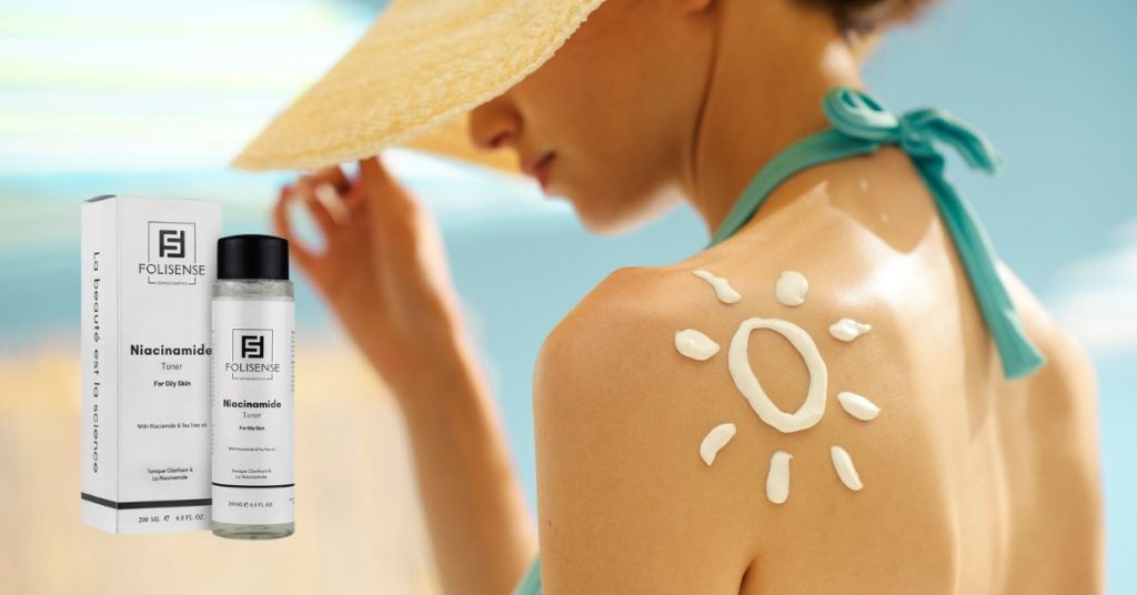ضد آفتاب نیاسینامید SPF50 فولی سنس؛ محافظ قوی پوست چرب در برابر آفتاب و جوش